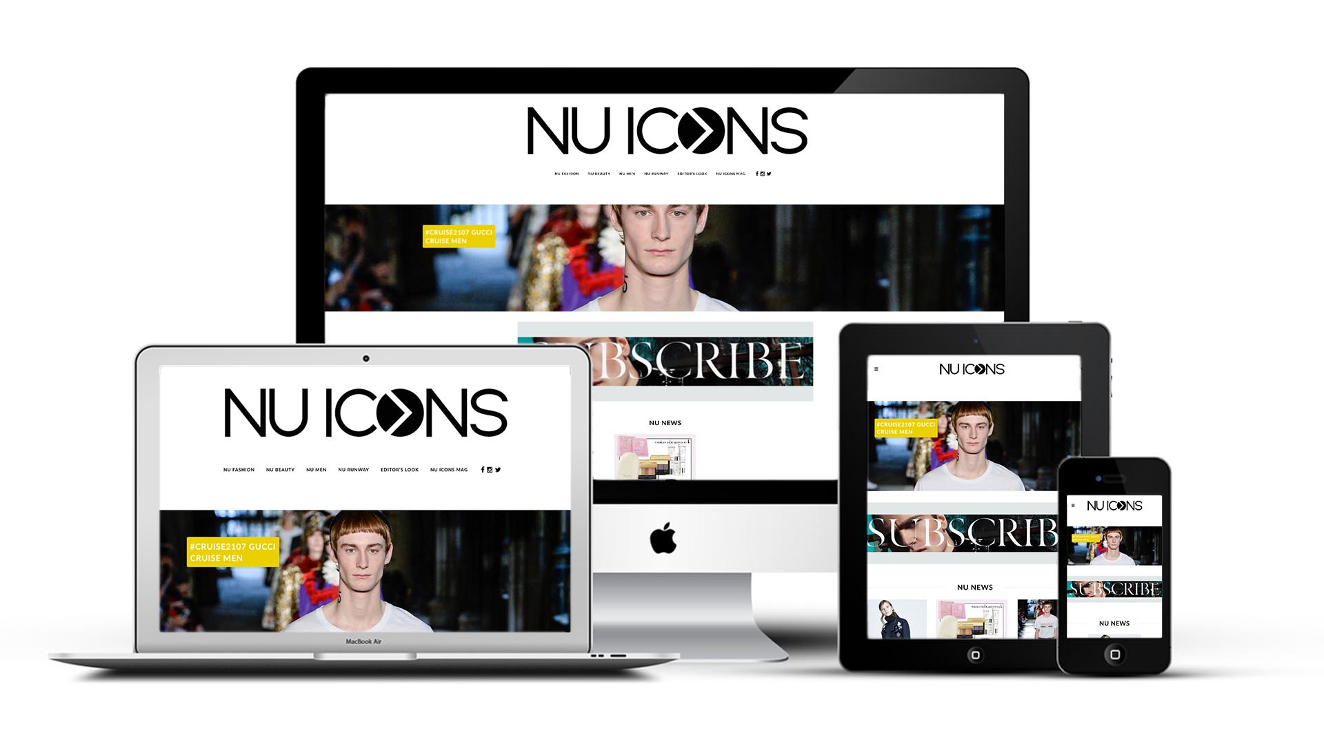 NU ICONS Website