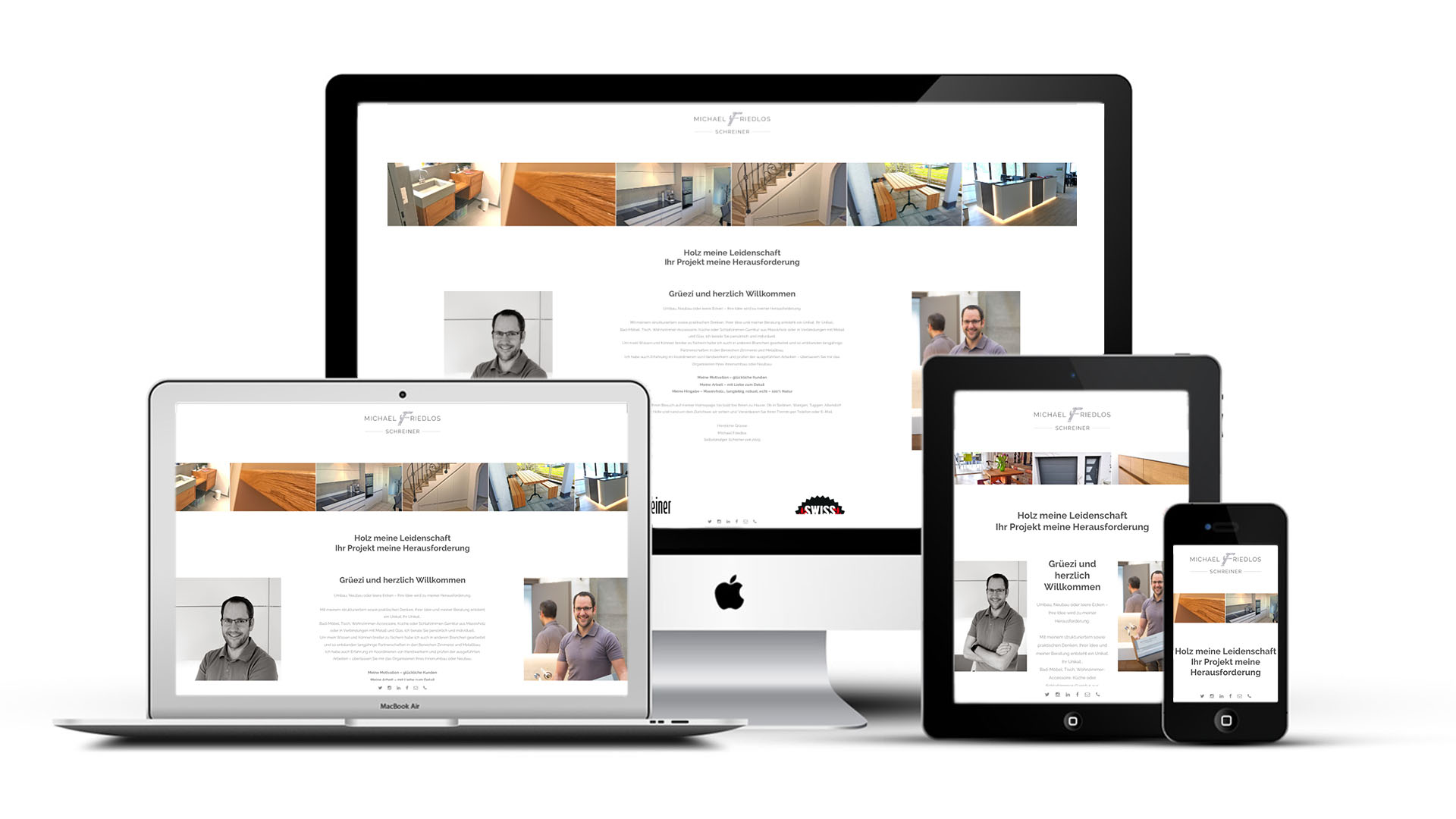 Responsive Website Michael Friedlos Schreiner